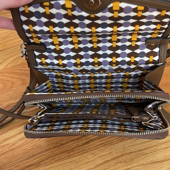 Vera Bradley Leather crossbody - Picture 5 of 7